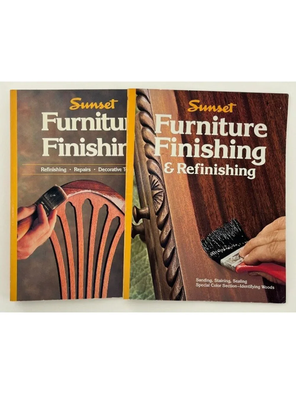 Sunset Furniture Finishing & Refinishing1970s Vintage DIY Woodworking Guides
